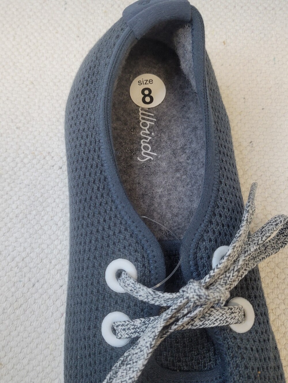 Allbirds Women's Tree Skipper Blue (Blizzard Sole) Size 8 - Picture 12 of 13